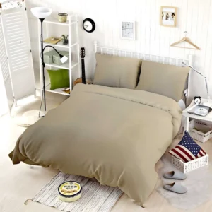 Sandrift Brown Color Bedding Set