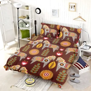 Scandinavian Folk Bedding Set