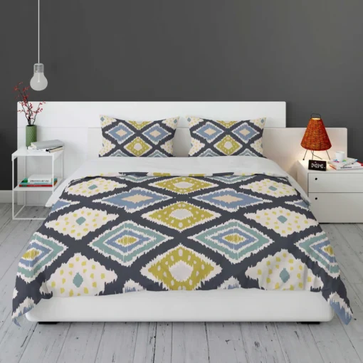 Scandinavian Ikat Pattern Bedding Set 1