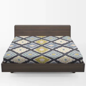 Scandinavian Ikat Pattern Fitted Sheet 1