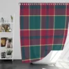 Scottish Red Green Tartan Pattern Shower Curtain