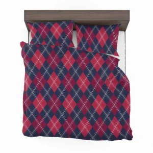 Scottish Tartan Argyle Strip Pattern Bedding Set 2