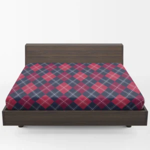 Scottish Tartan Argyle Strip Pattern Fitted Sheet 1