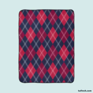 Scottish Tartan Argyle Strip Pattern Fleece Blanket 1