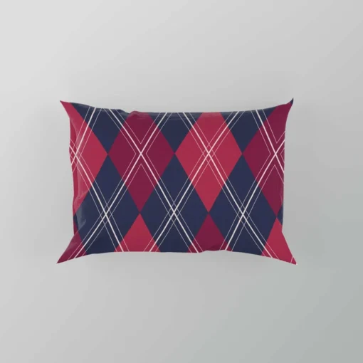 Scottish Tartan Argyle Strip Pattern Pillow Case