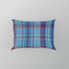 Scottish Tartan Blue Plaid Pattern Pillow Case