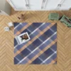 Scottish Tartan Blue Plaid Rug