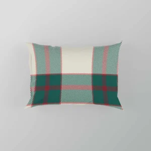 Scottish Tartan Red Green Plaid Pillow Case