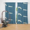 Sea Japanese Waves Curtain