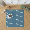 Sea Japanese Waves Rug