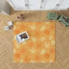 Seashell Marine Creatures Pattern Rug