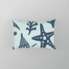 Seashells Starfish Sea Plants And Corals Pillow Case