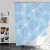 Seashells Starfish Shower Curtain