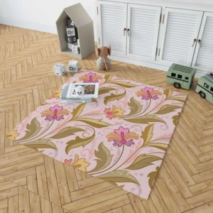 Shillington Vintage Floral Pattern Rug 1