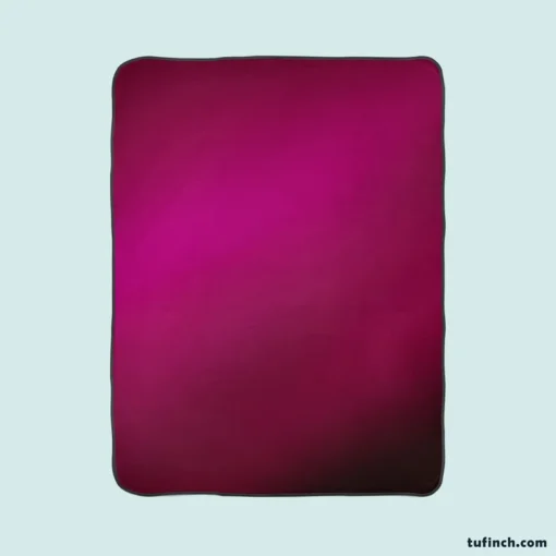 Shiny Burgundy Purple Color Fleece Blanket 1