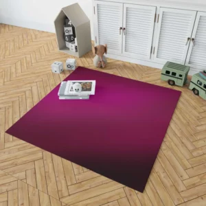 Shiny Burgundy Purple Color Rug 1