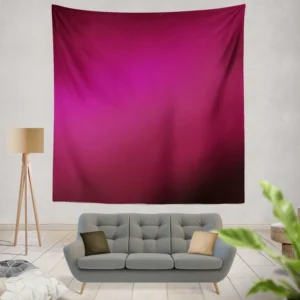 Shiny Burgundy Purple Color Wall Tapestry