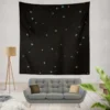 Shiny Stars Night Sky Wall Tapestry