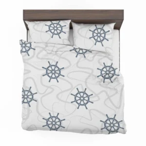 Ship Helm Pattern Bedding Set 2