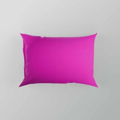 Shocking Magenta Color Pillow Case