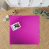 Shocking Magenta Color Rug