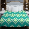 Shweshwe Diamond Ikat Design Duvet Cover