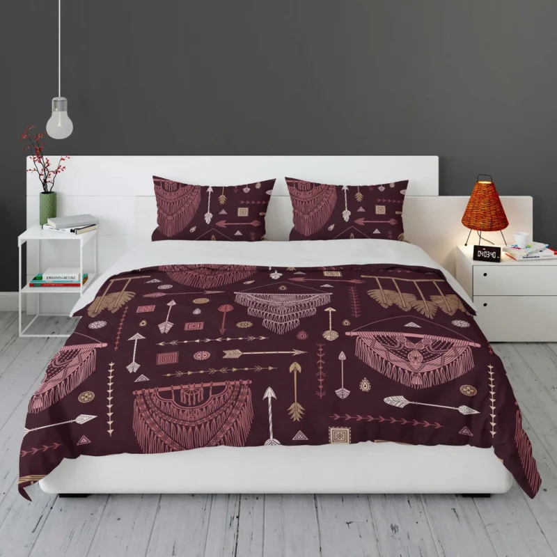 Simple Bohemian Design Bedding Set 1