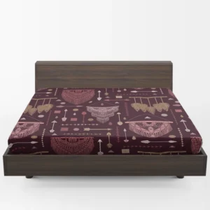 Simple Bohemian Design Fitted Sheet 1