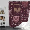 Simple Bohemian Design Shower Curtain