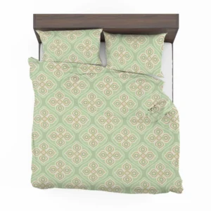 Simple Elegant Floral Ethnic Bedding Set 2