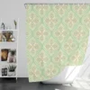 Simple Elegant Floral Ethnic Shower Curtain