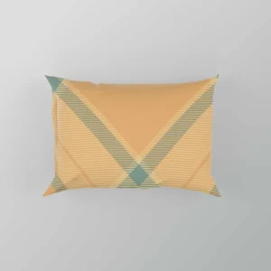 Simple Plaid Tartan Pattern Pillow Case