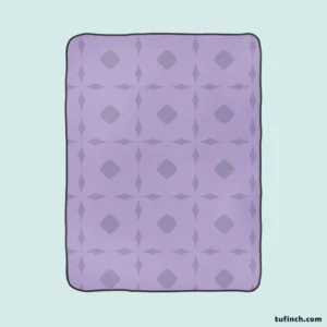 Simple Thai Geometric Pattern Fleece Blanket 1