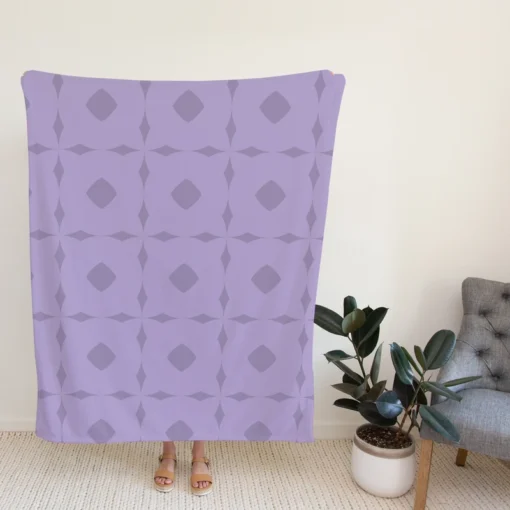 Simple Thai Geometric Pattern Fleece Blanket