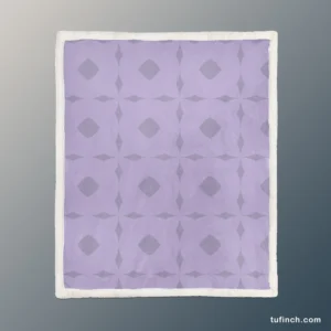 Simple Thai Geometric Pattern Sherpa Fleece Blanket 1