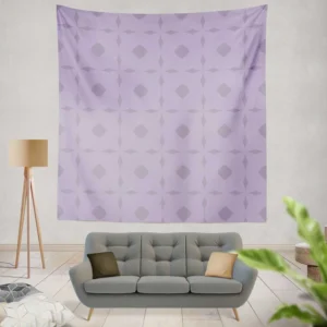 Simple Thai Geometric Pattern Wall Tapestry