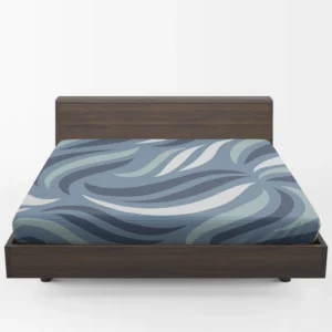 Simple Wavy Lines Pattern Fitted Sheet 1