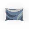 Simple Wavy Lines Pattern Pillow Case