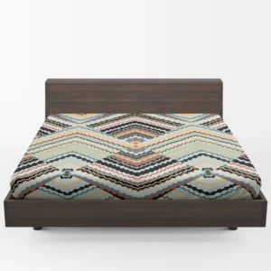 Sketch Lines Endless Style Fitted Sheet 1