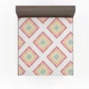 Sketched Ethnic Square Tribal Pattern Fitted Sheet