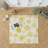 Sketched Sun Pattern Rug