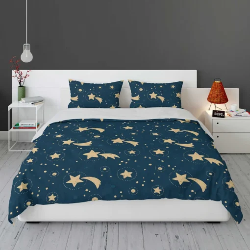 Sky Full Of Tailed Stars Bedding Set 1