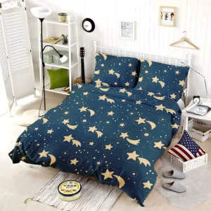 Sky Full Of Tailed Stars Bedding Set