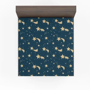 Sky Full Of Tailed Stars Fitted Sheet