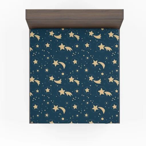 Sky Full Of Tailed Stars Fitted Sheet