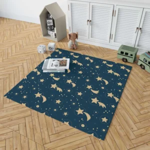 Sky Full Of Tailed Stars Rug 1