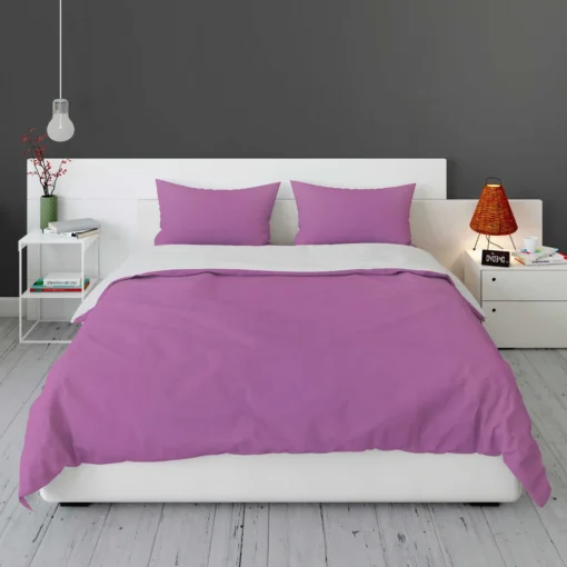 Sky Magenta Color Bedding Set 1