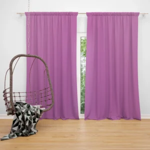 Sky Magenta Color Curtain