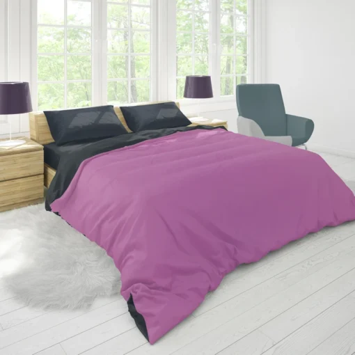 Sky Magenta Color Duvet Cover 1