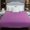 Sky Magenta Color Duvet Cover